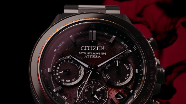 Amazon.co.jp: [CITIZEN] 腕時計 ATTESA (電波時計/防水/ムーン